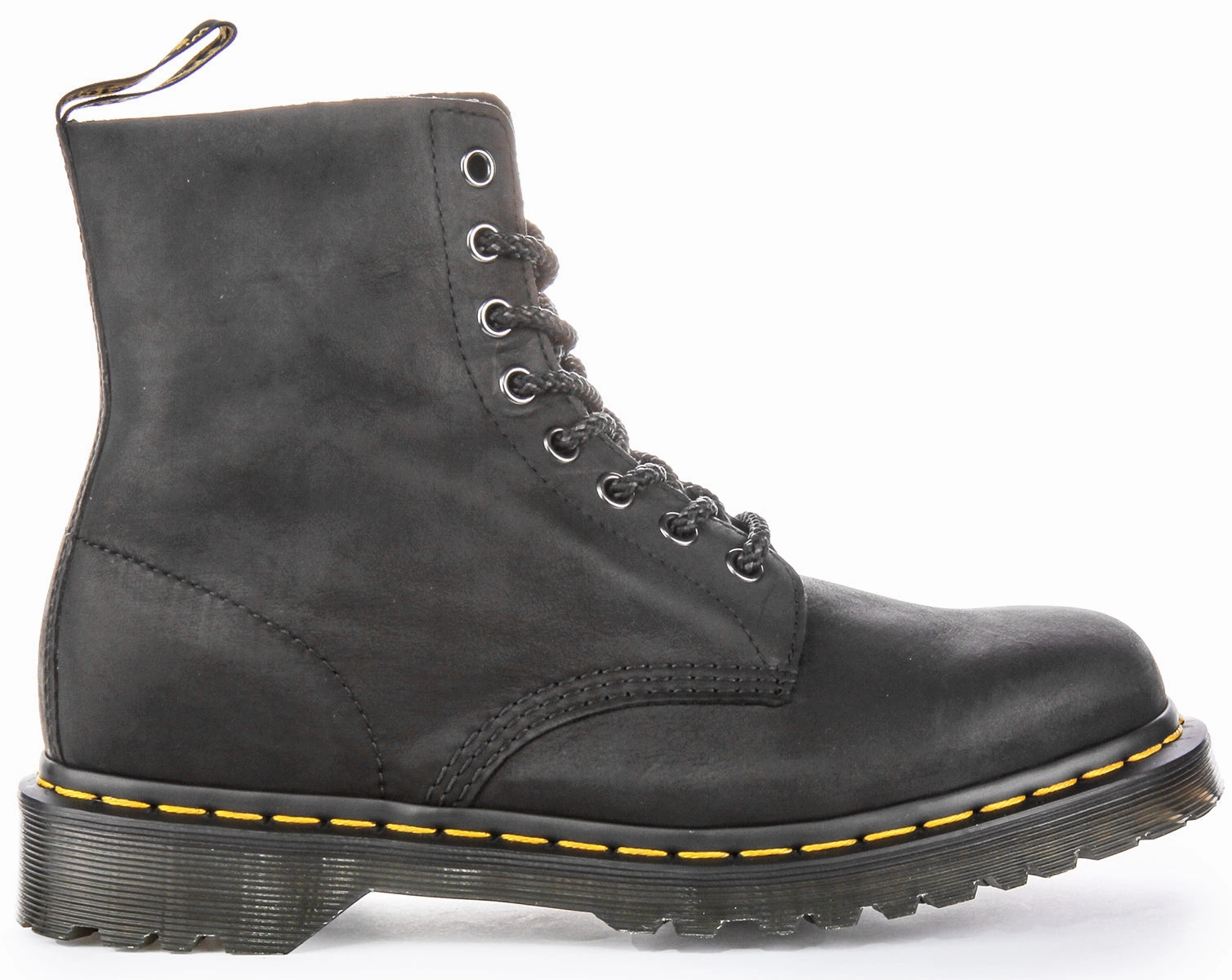 Slim Design Dr Martens 1460 Pascal Waxed In Black