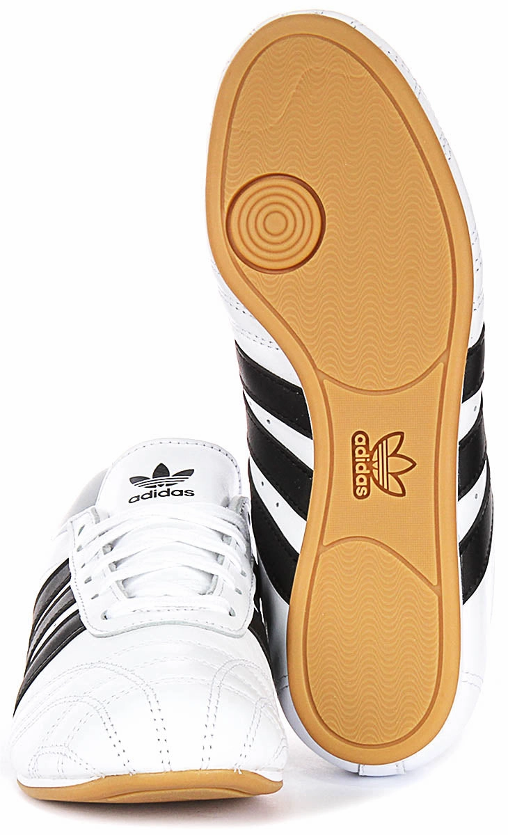 Slip Resistant Surface Adidas Taekwondo In White Black For Women