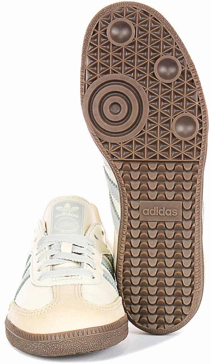 Slip Resistant Surface Design Adidas Samba OG In Cream for Women