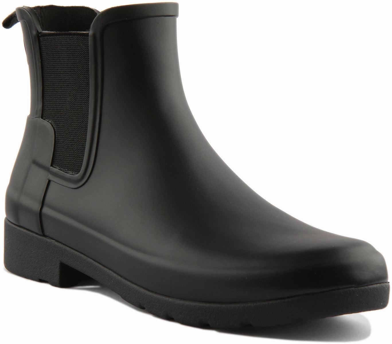 Hunter Original Refined Chelsea In Black For Women Active Protection