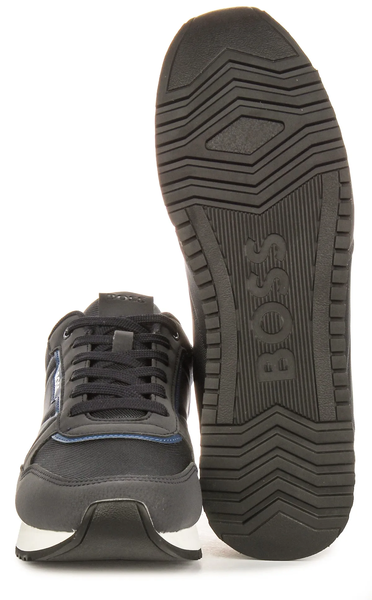 Smart cushion Boss Kai Runn Nupny In Navy Blue For Men