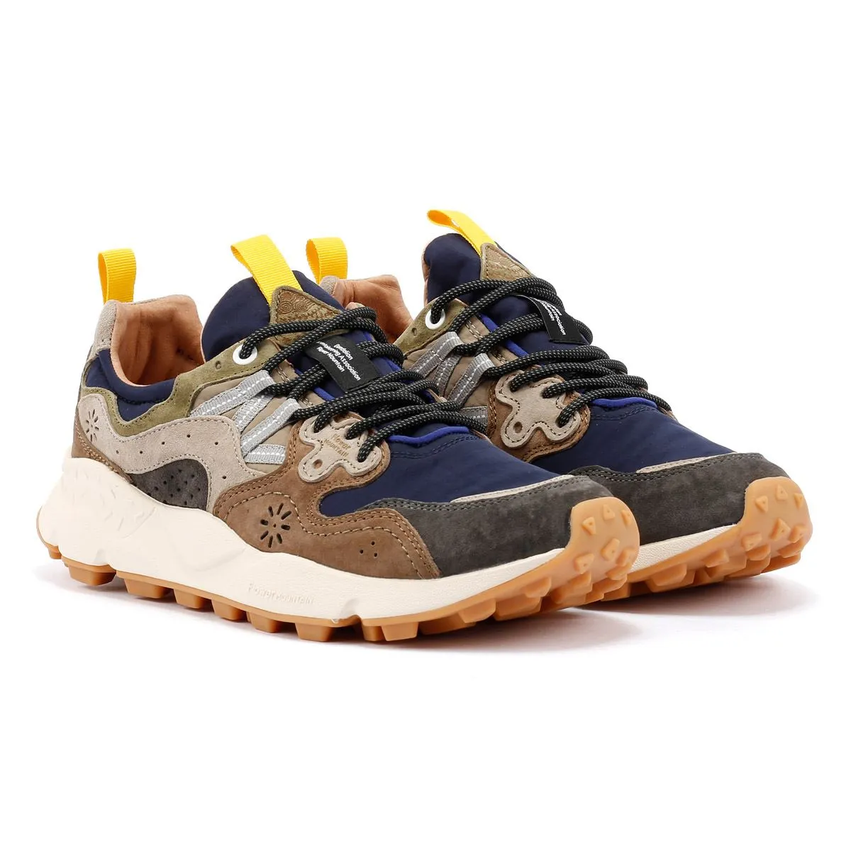 Flower Mountain Yamano 3 Men's Navy Trainers Daily Training Flexible Traction