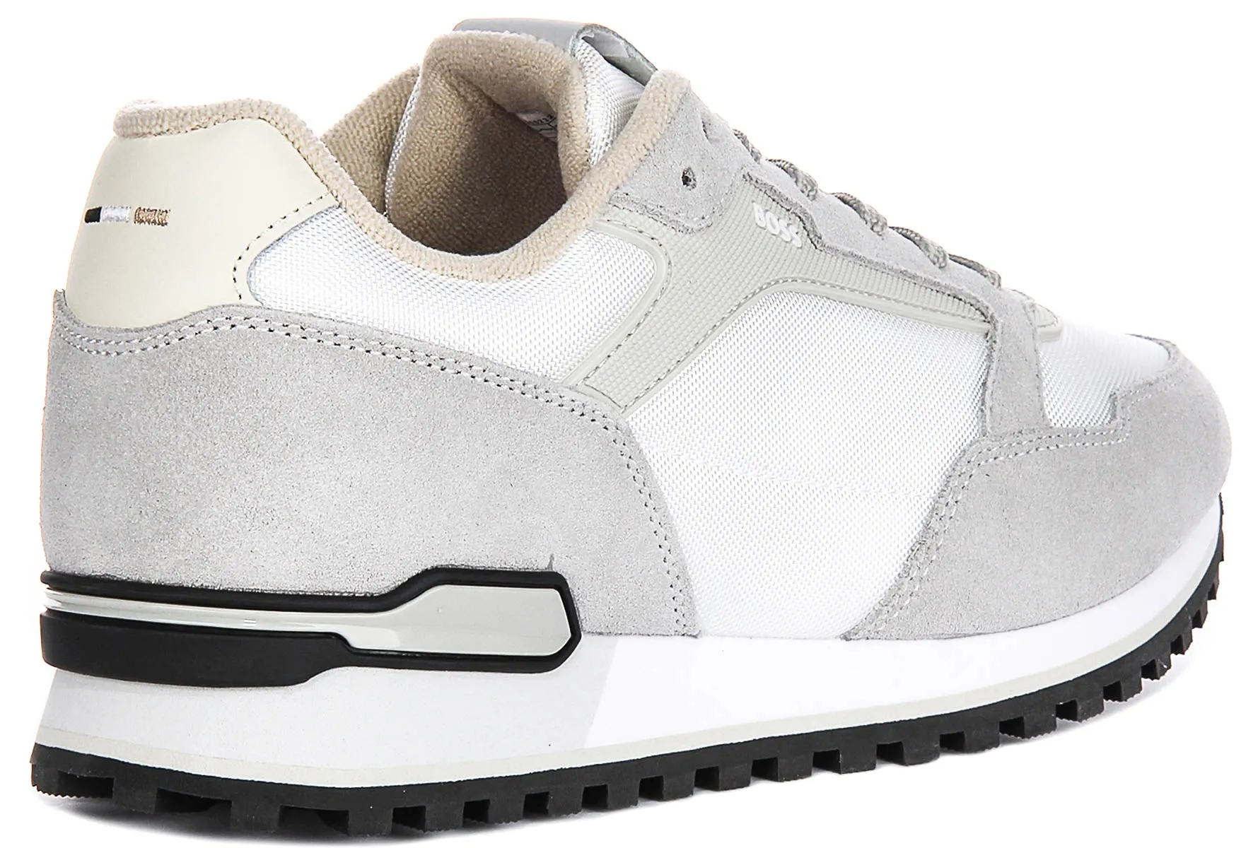 Smart Sole Boss Parkour L Runner In White Grey For Men