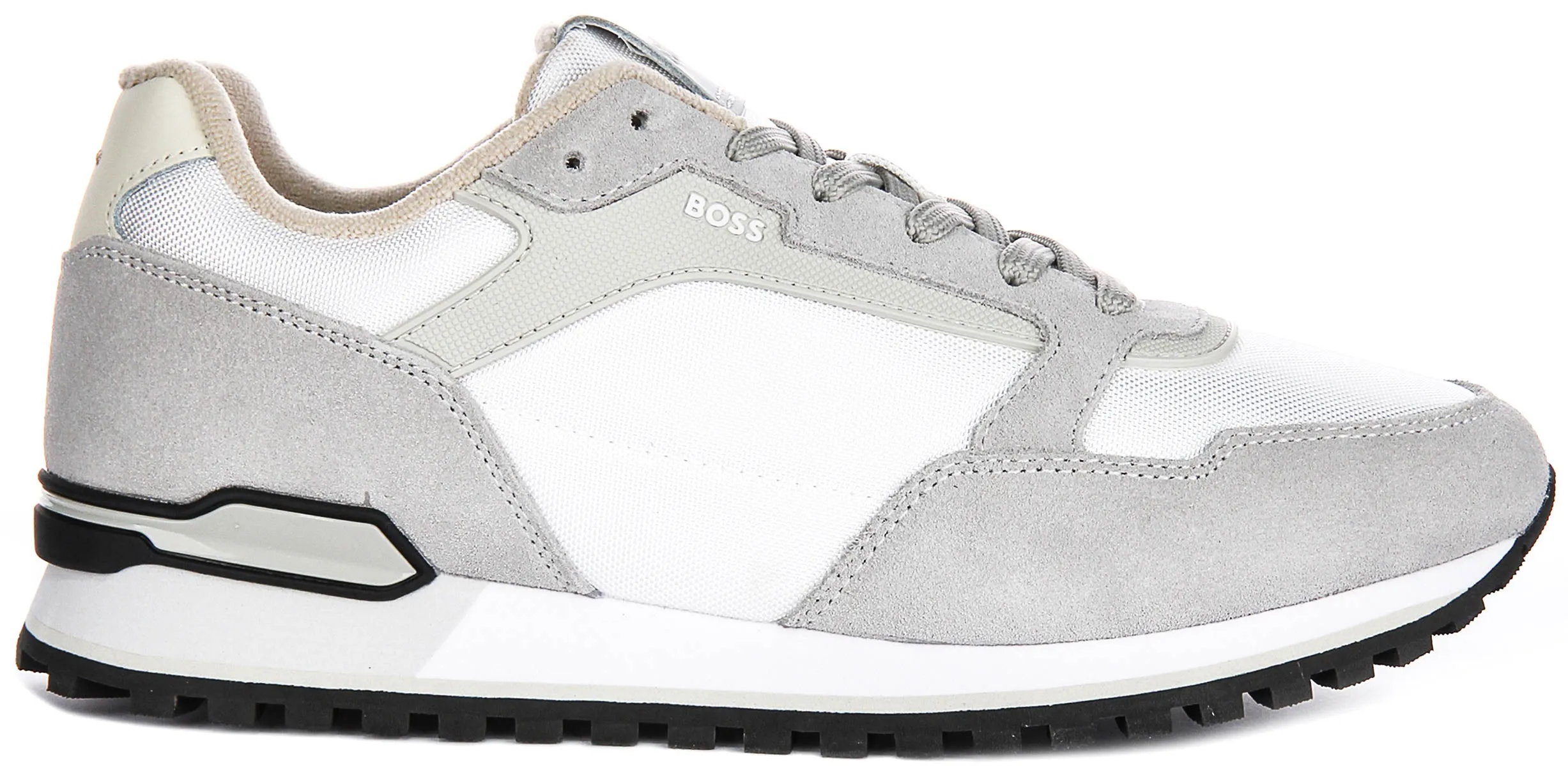 Smart Sole Boss Parkour L Runner In White Grey For Men