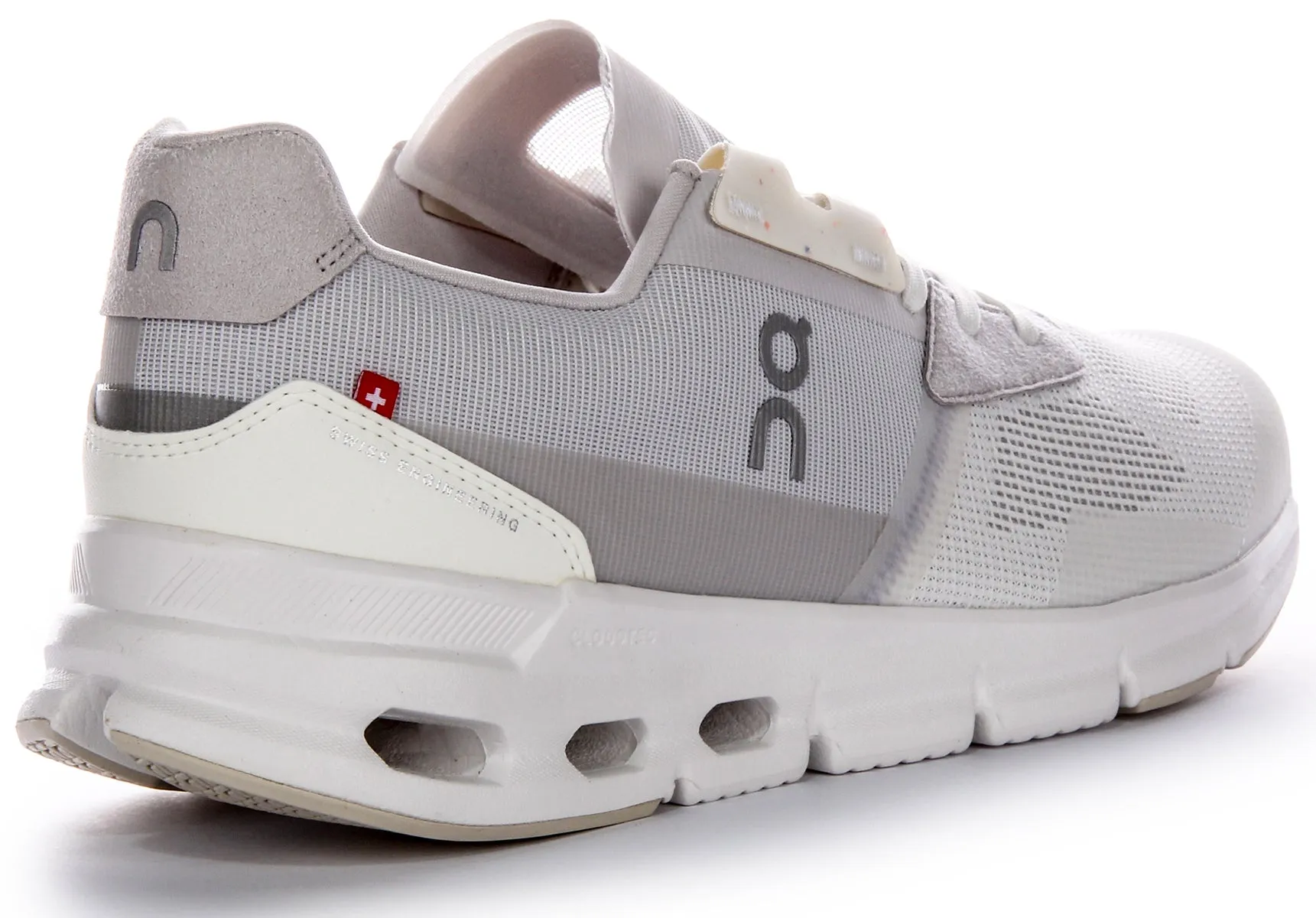 Smooth Fit On Running Cloudrift In White Grey For Men