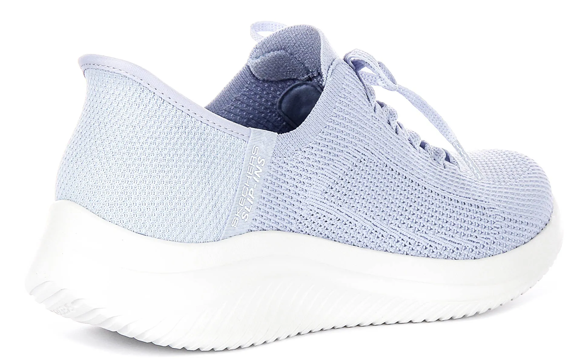 Smooth interior Skechers Ultra Flex 3.0 In Light Blue For Women