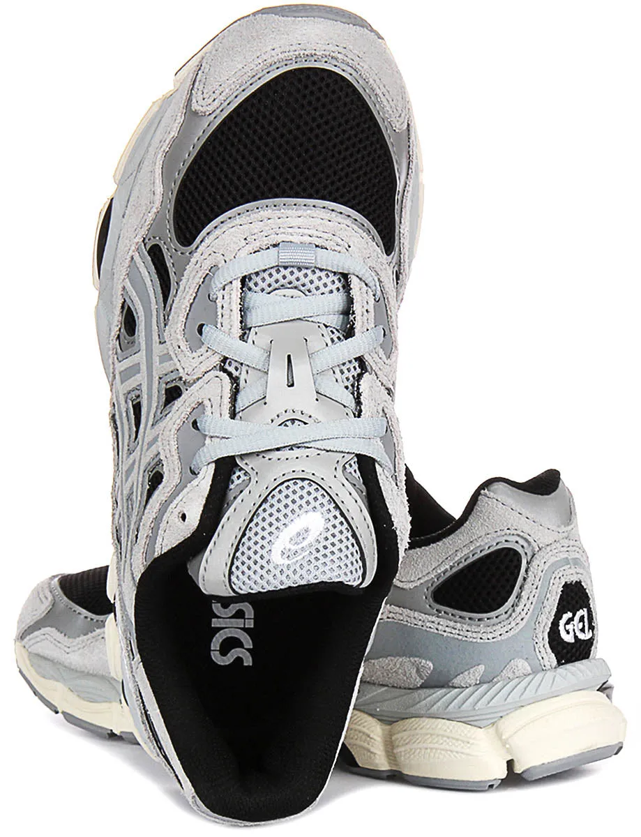 Smooth Motion Asics GEL NYC In Grey Black for Women