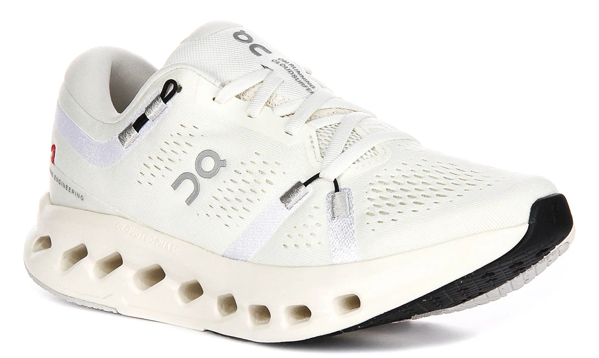 Outsoles are made to provide traction on multiple surfaces Made to respond evenly under pressure and motion On Running Cloudsurfer 2 In Ivory For Women