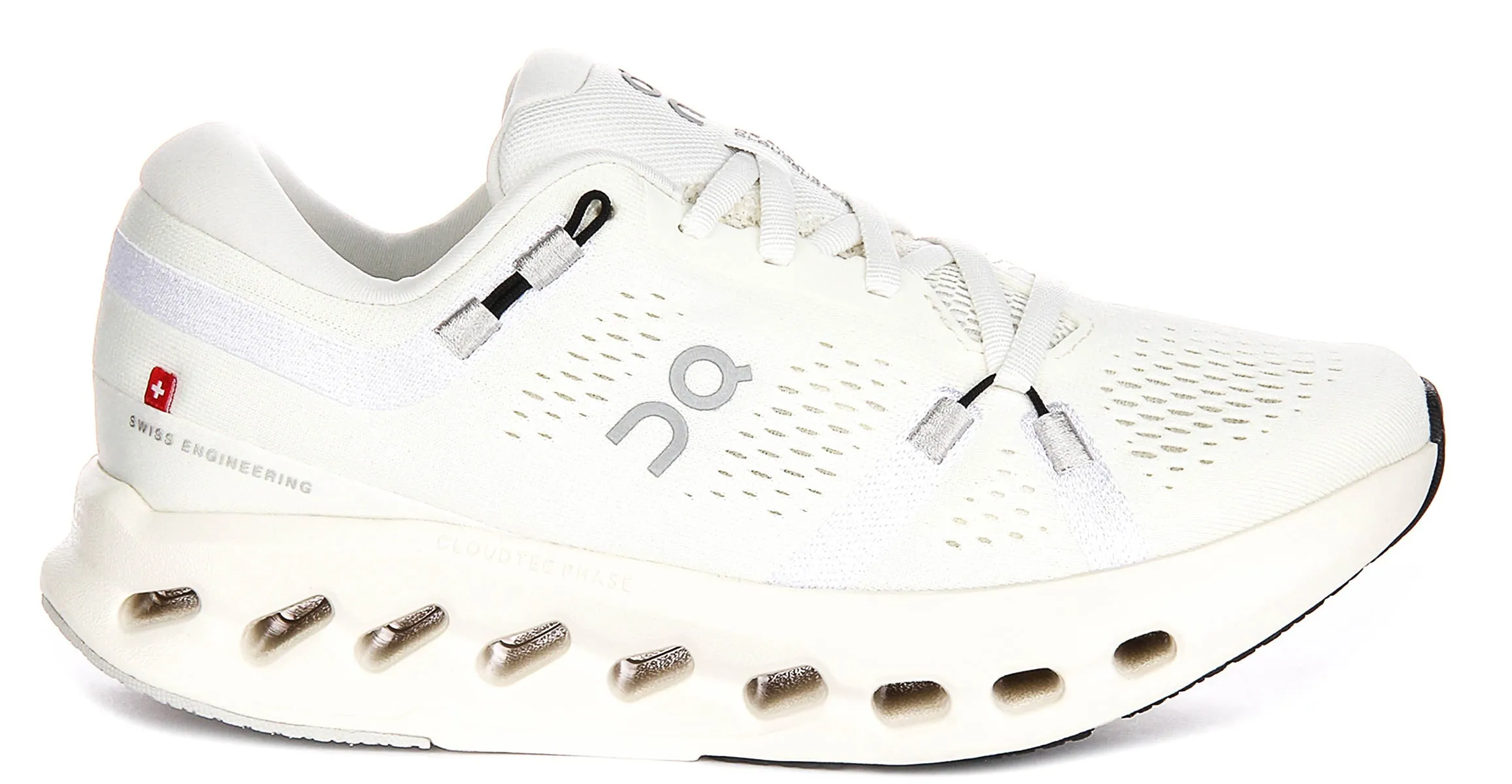 Smooth ride On Running Cloudsurfer 2 In Ivory For Women