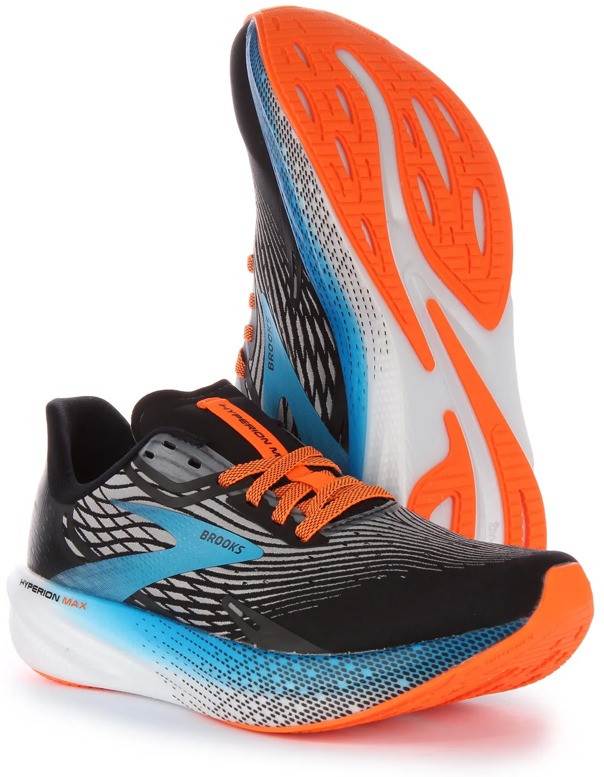 Smooth transition Brooks Hyperion Max In Black Multi For Men