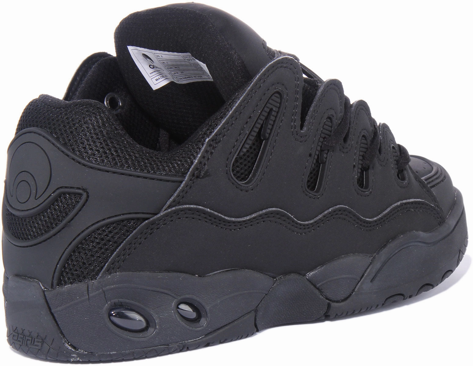 Smooth Cushion Osiris D3 OG In All Black For Men