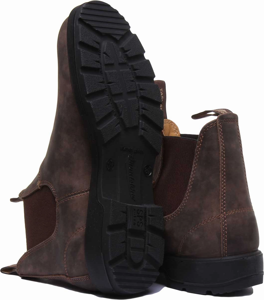 Smooth Edge Blundstone 585 In Rust