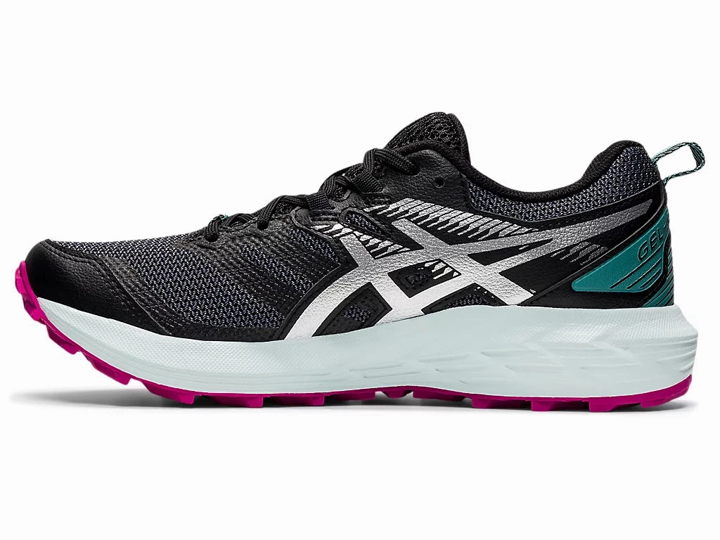 Smooth Fit Edge Asics Gel Sonoma (Black/ Pure Silver) Womens