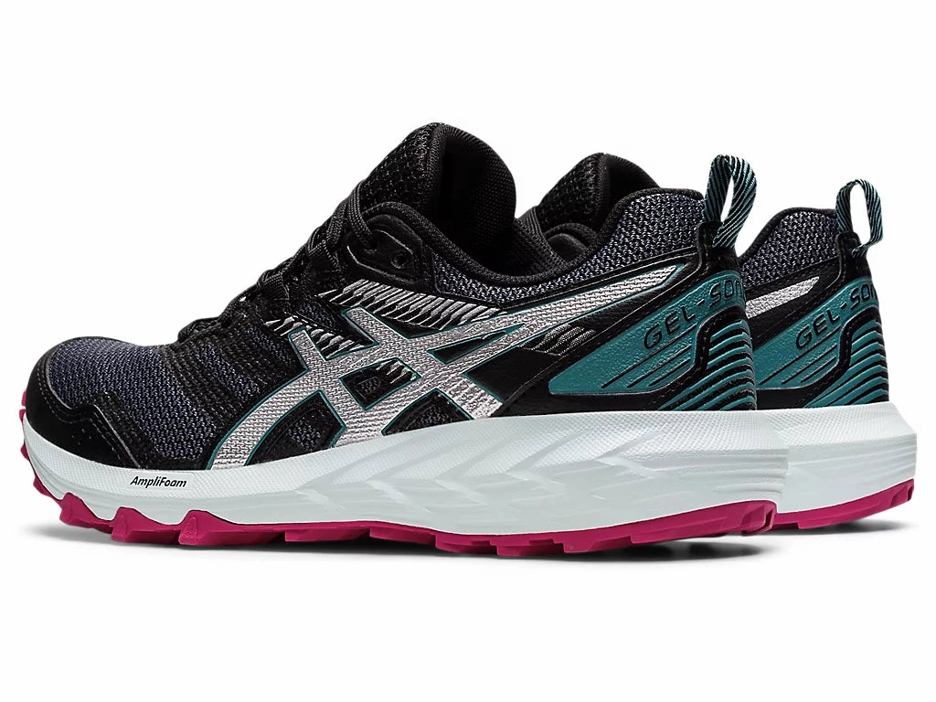 Smooth Fit Edge Asics Gel Sonoma (Black/ Pure Silver) Womens