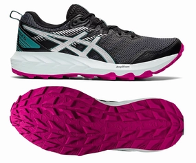 Versatile Style Urban Adventure Asics Gel Sonoma (Black/ Pure Silver) Womens