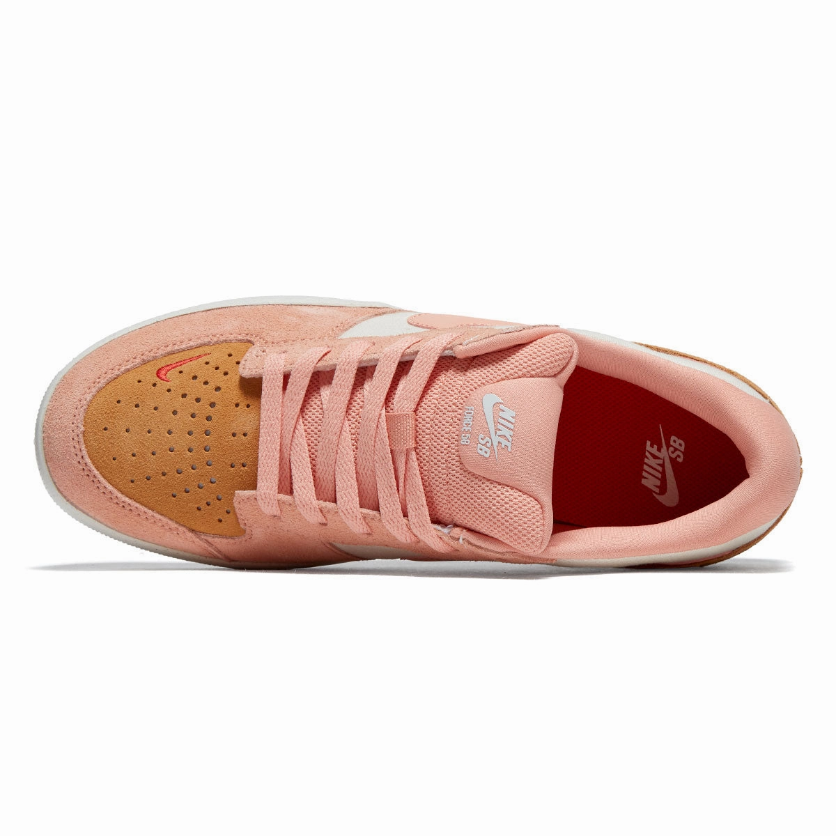 Smooth Fit Nike SB Force 58 Shoes - Pale Ivory/Apricot Agate/Copper Moon