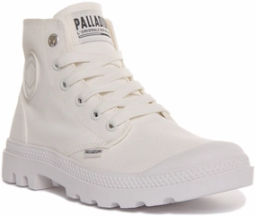 Palladium Mono Chrome In White Mono Durable Look
