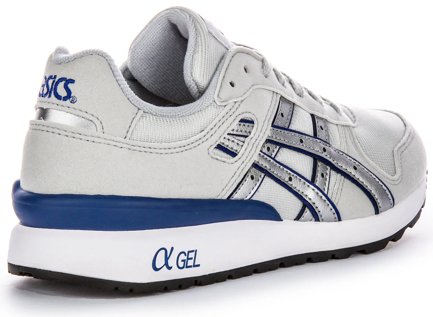 Sock-Like Fit Asics GT II In Grey Blue Trainers