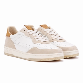 Active Step Clae Haywood Men's Fog Leather Safari Trainers