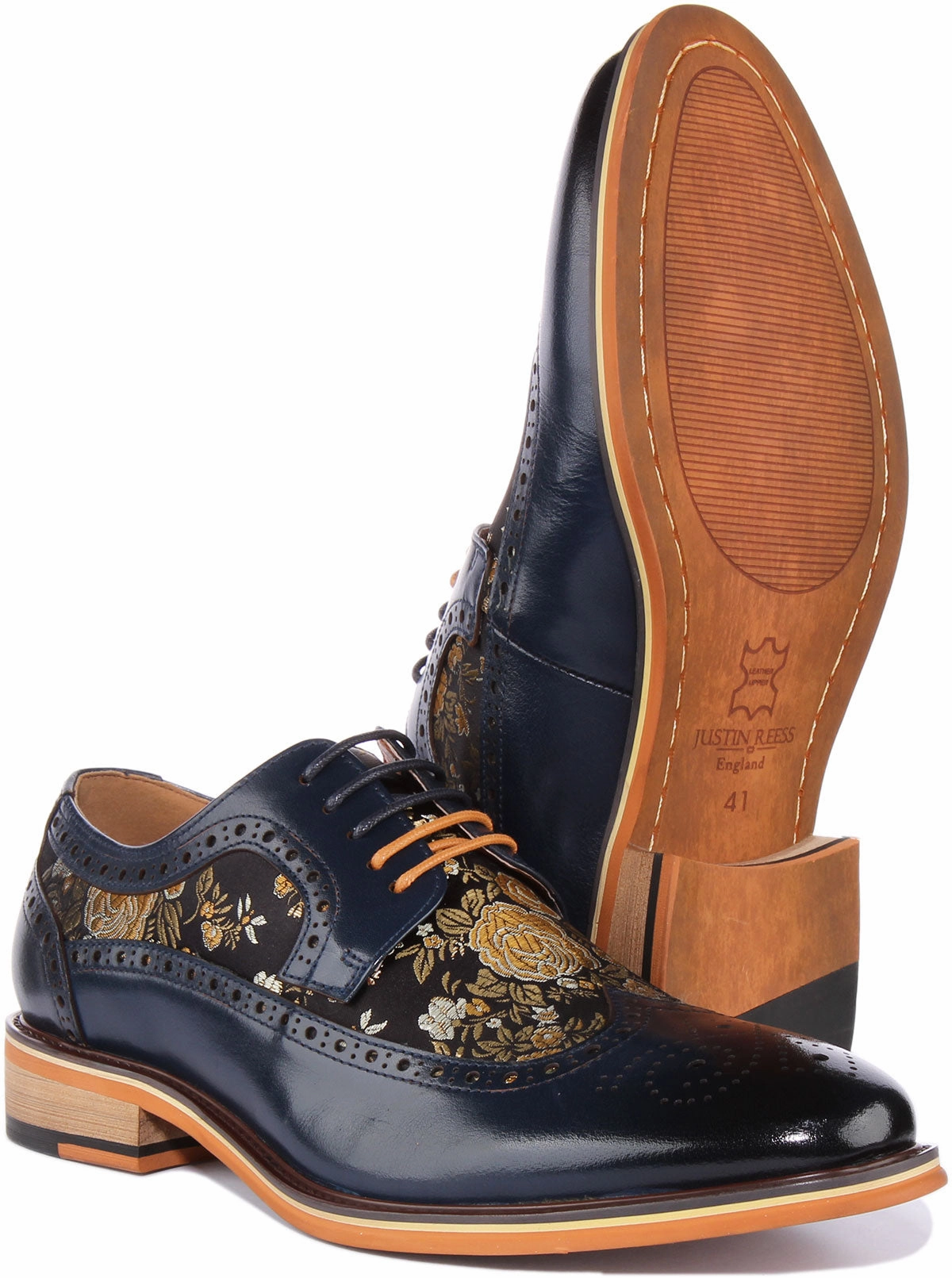 Soft Comfort Step Justinreess England Ross In Navy For Men