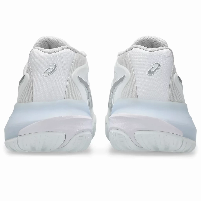 Asics Gel Resolution Womens Tennis Shoes - White/Pure Silver