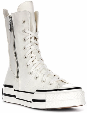 Converse Chuck 70 Plus XHI A08261C In White Track Run