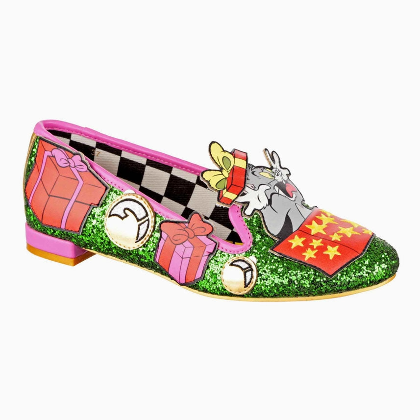 soft feel Irregular Choice Peek A Boo X Tom & Jerry Flats For Women
