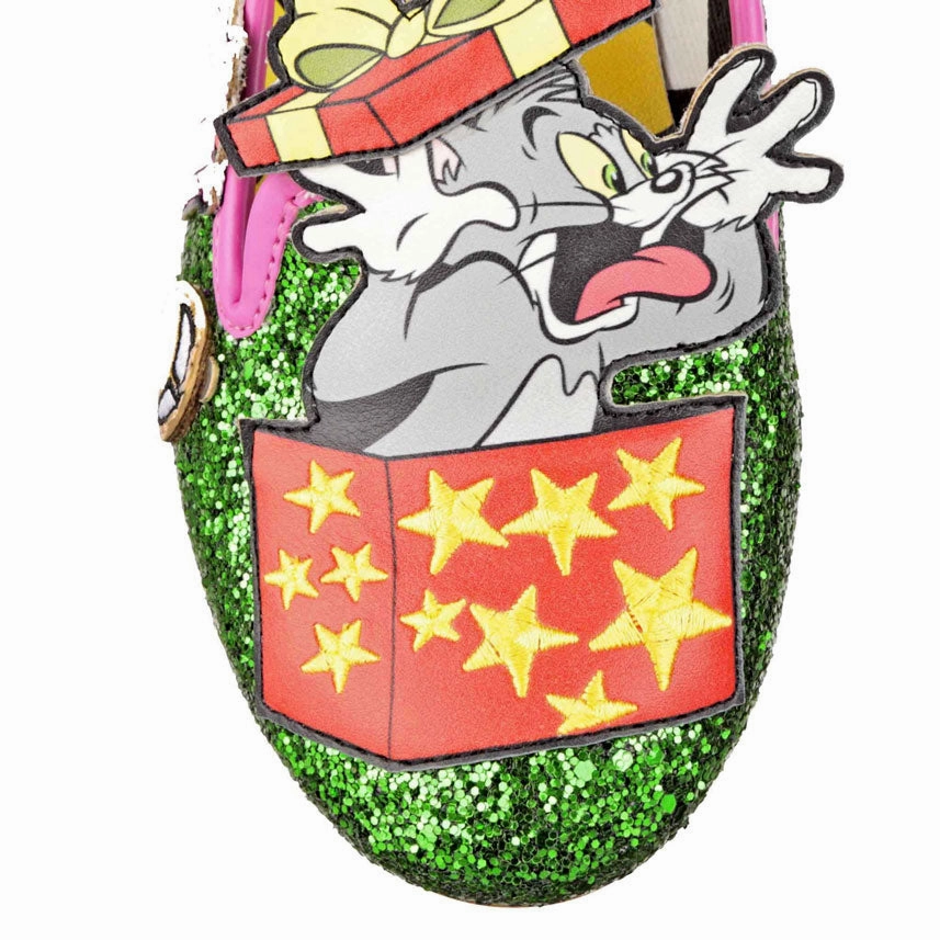 soft feel Irregular Choice Peek A Boo X Tom & Jerry Flats For Women