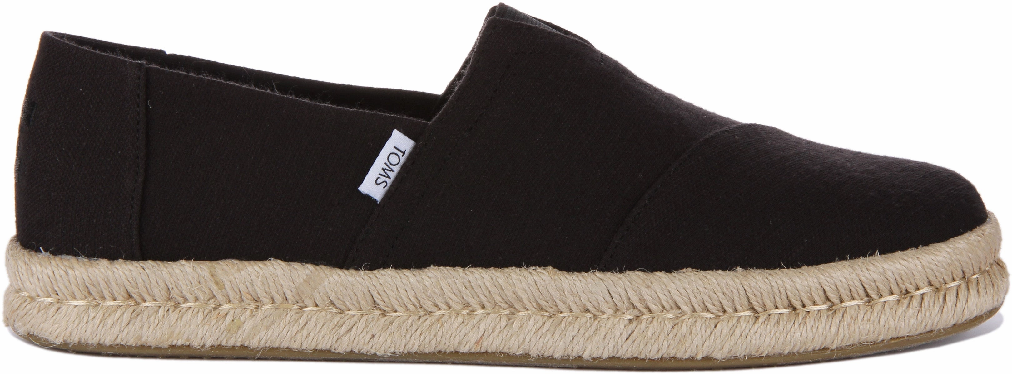 Soft Finish Toms Alp Rope 2.0 In Black For Men