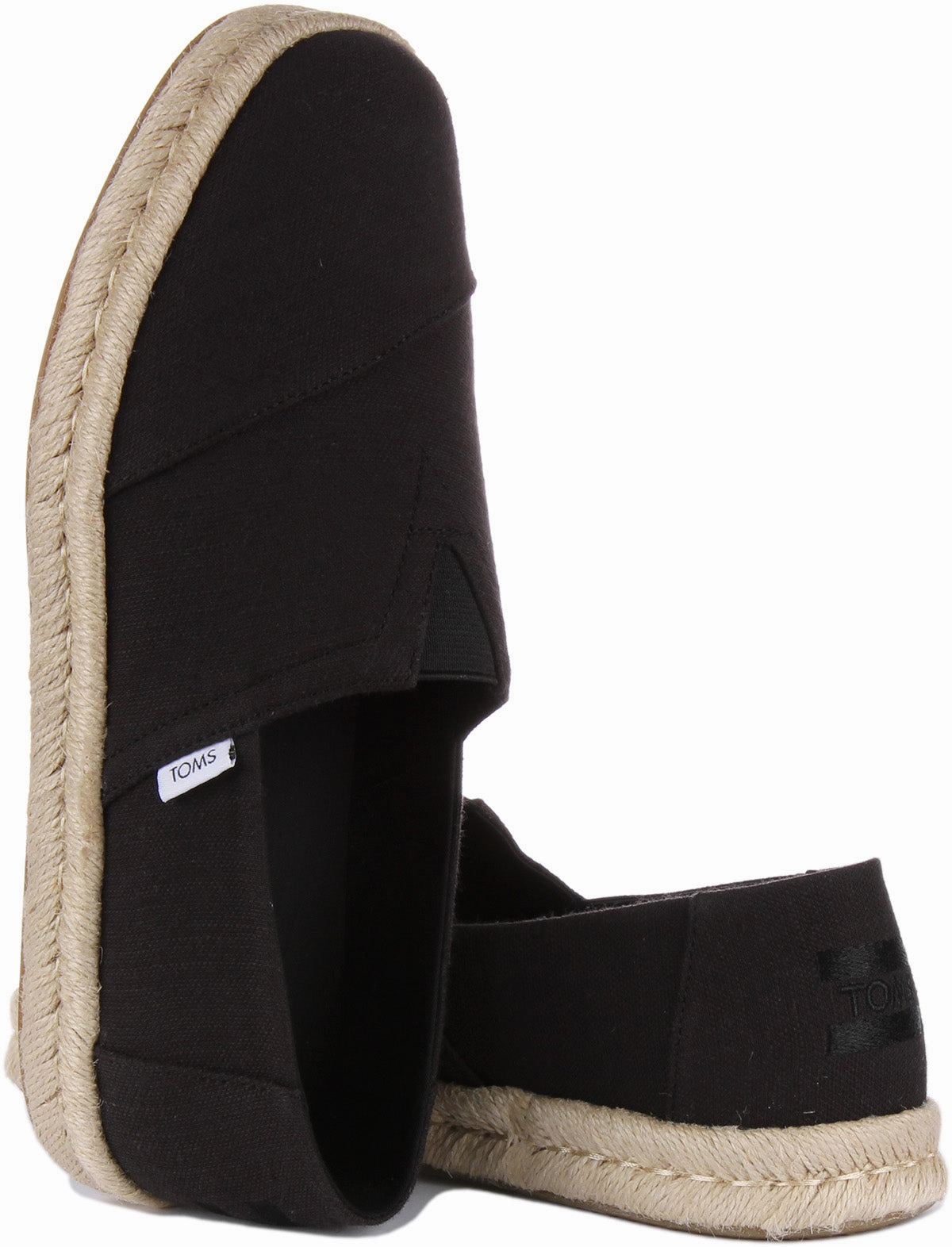 Soft Finish Toms Alp Rope 2.0 In Black For Men