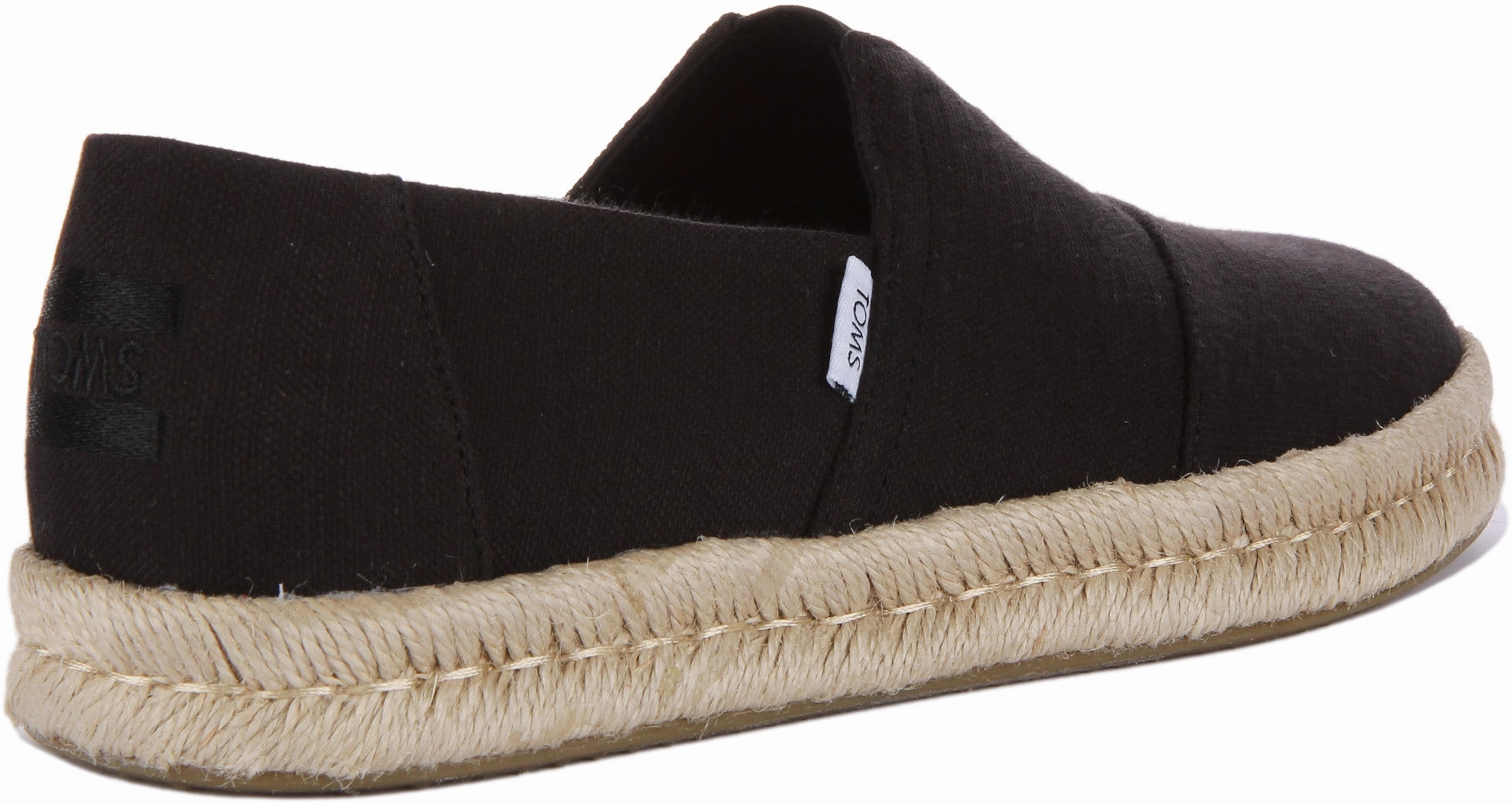 Soft Finish Toms Alp Rope 2.0 In Black For Men