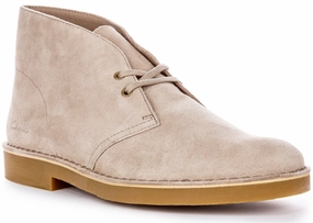 Clarks Desert Boot Evo In Sand For Men Versatile Performance