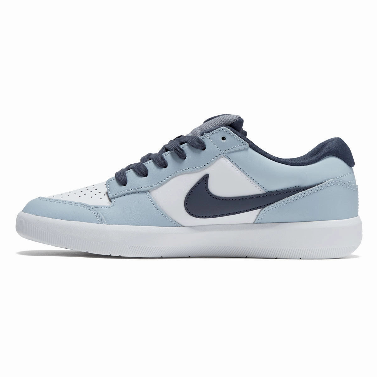 Soft Footbed Nike SB Force 58 Premium Shoes - White/Thunder Blue/Ashen Slate