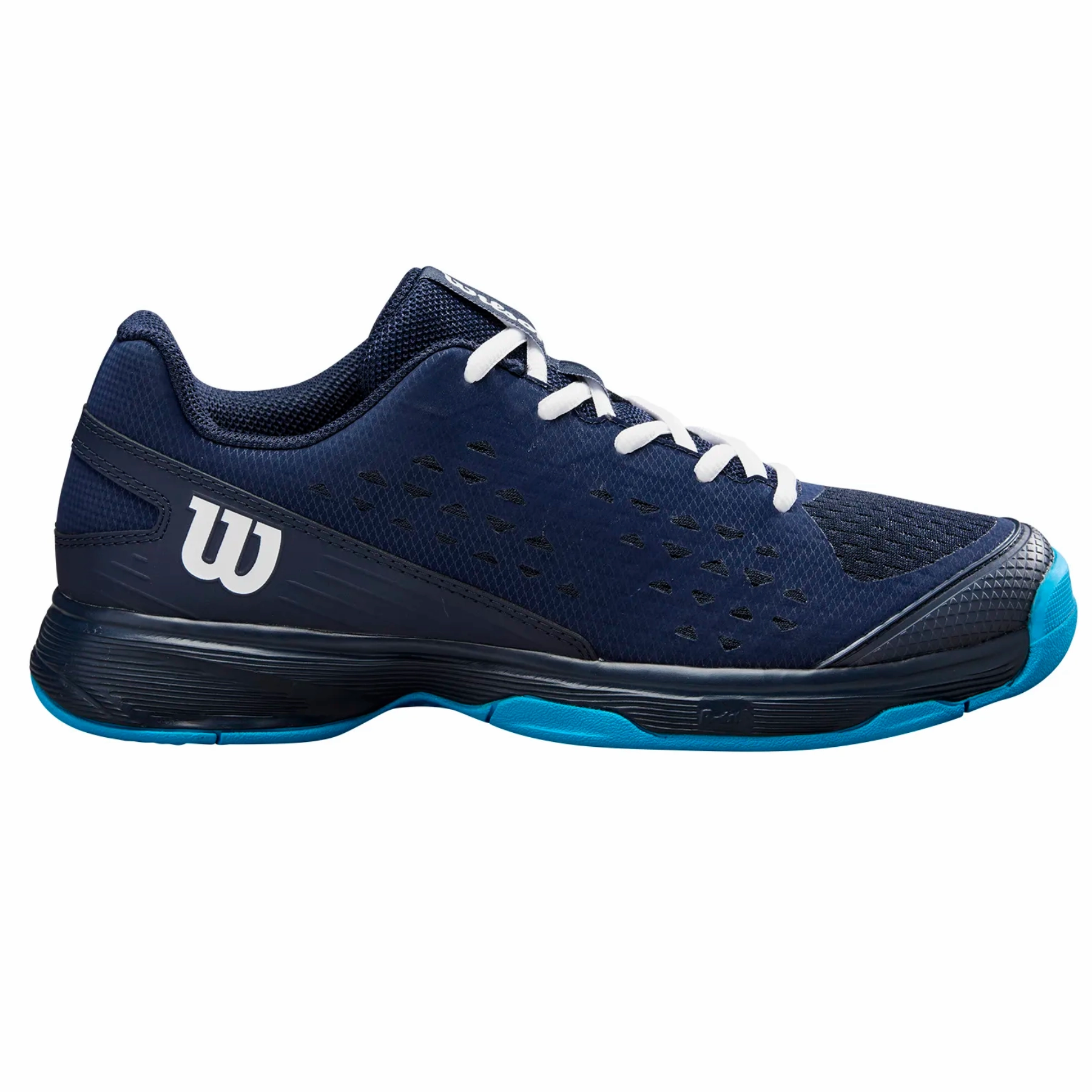 Wilson RUSH PRO JR L Tennis Shoes - Navy Blaze one - size - fits - most shoes