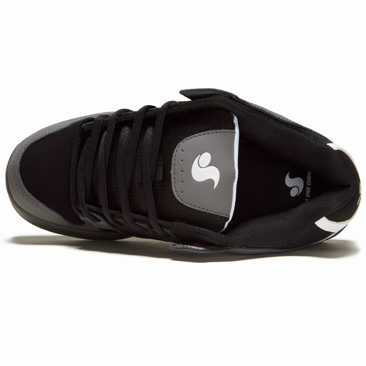 Soft Interior DVS Celsius Shoes - Charcoal/Black/White Nubuck