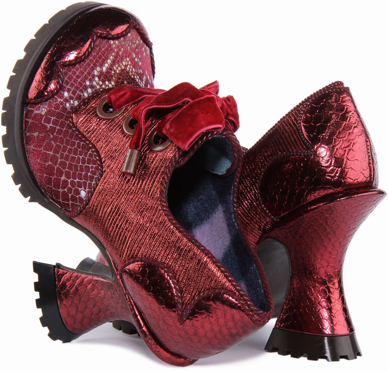 Soft Landing Irregular Choice Whimsical Wonder In Bordo For Women
