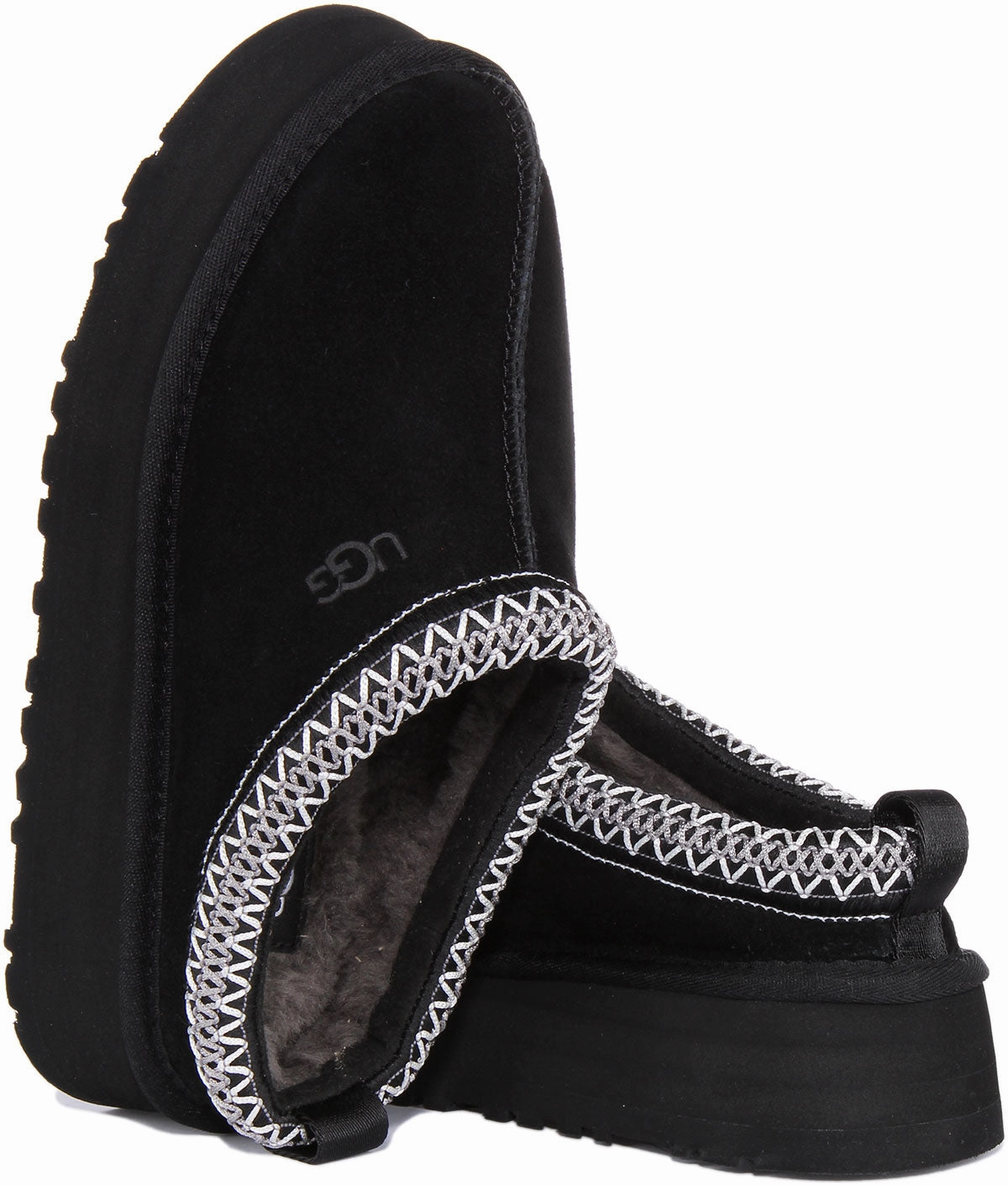 Soft Leather Ugg Australia W Tazz In Black For Women