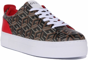 Creek Hike Water Resistant Guess Giaa G Cube Platform In Black For Women