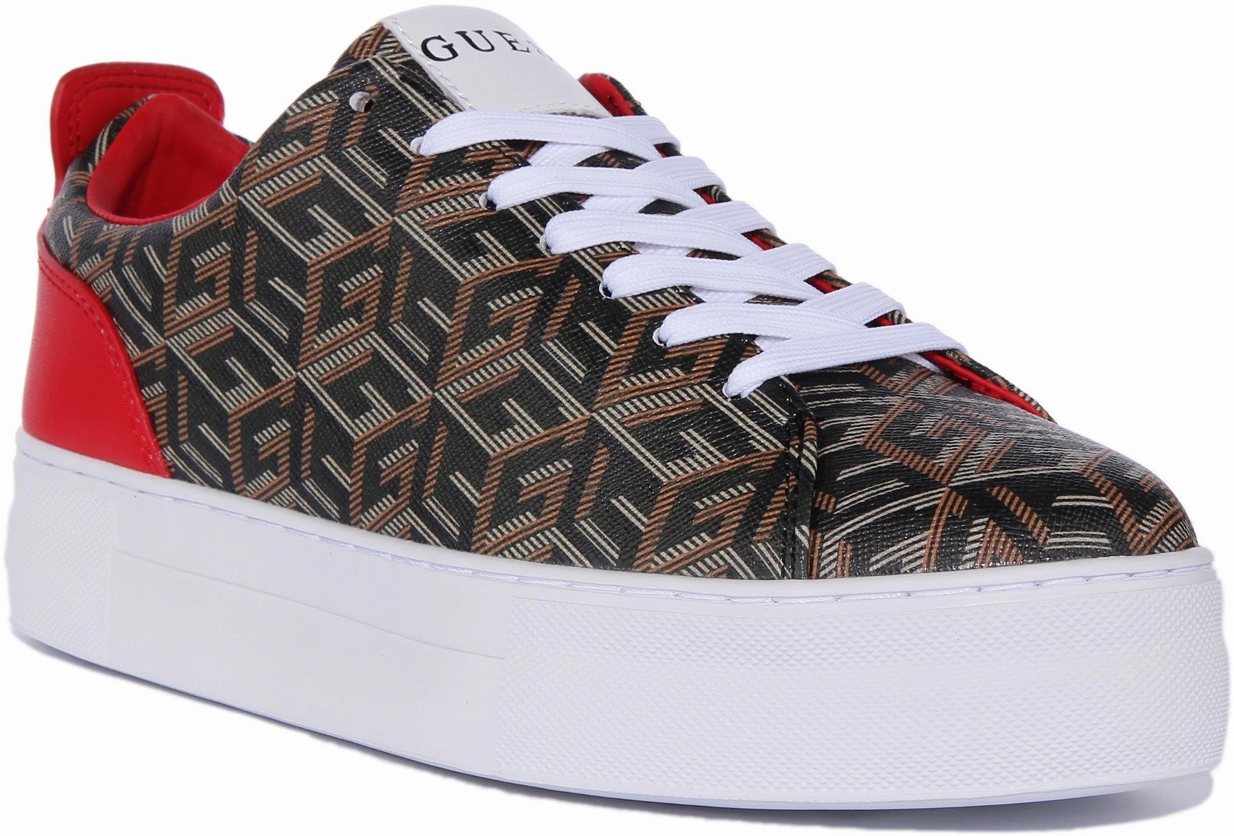 Creek Hike Water Resistant Guess Giaa G Cube Platform In Black For Women