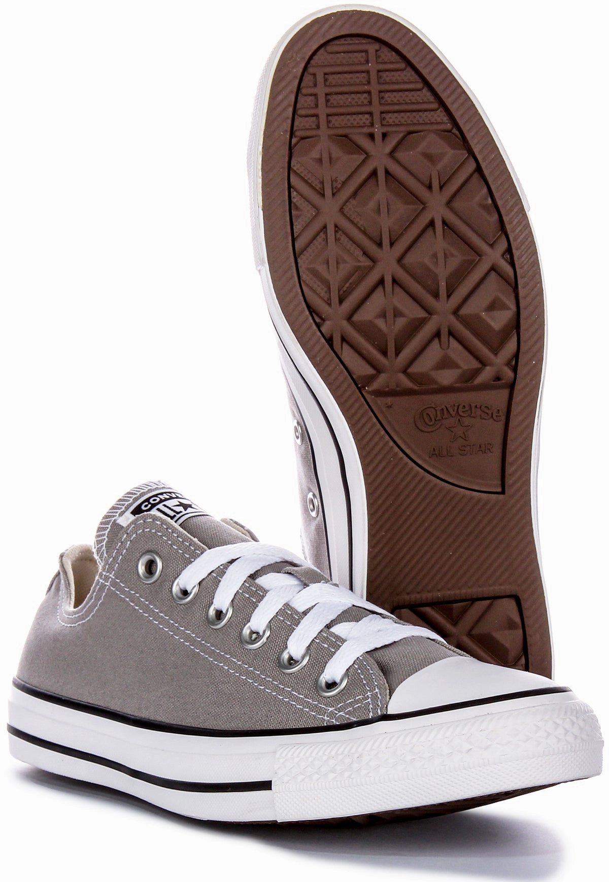 Soft Motion Step Glide Move Converse All Star Low A06565C In Grey