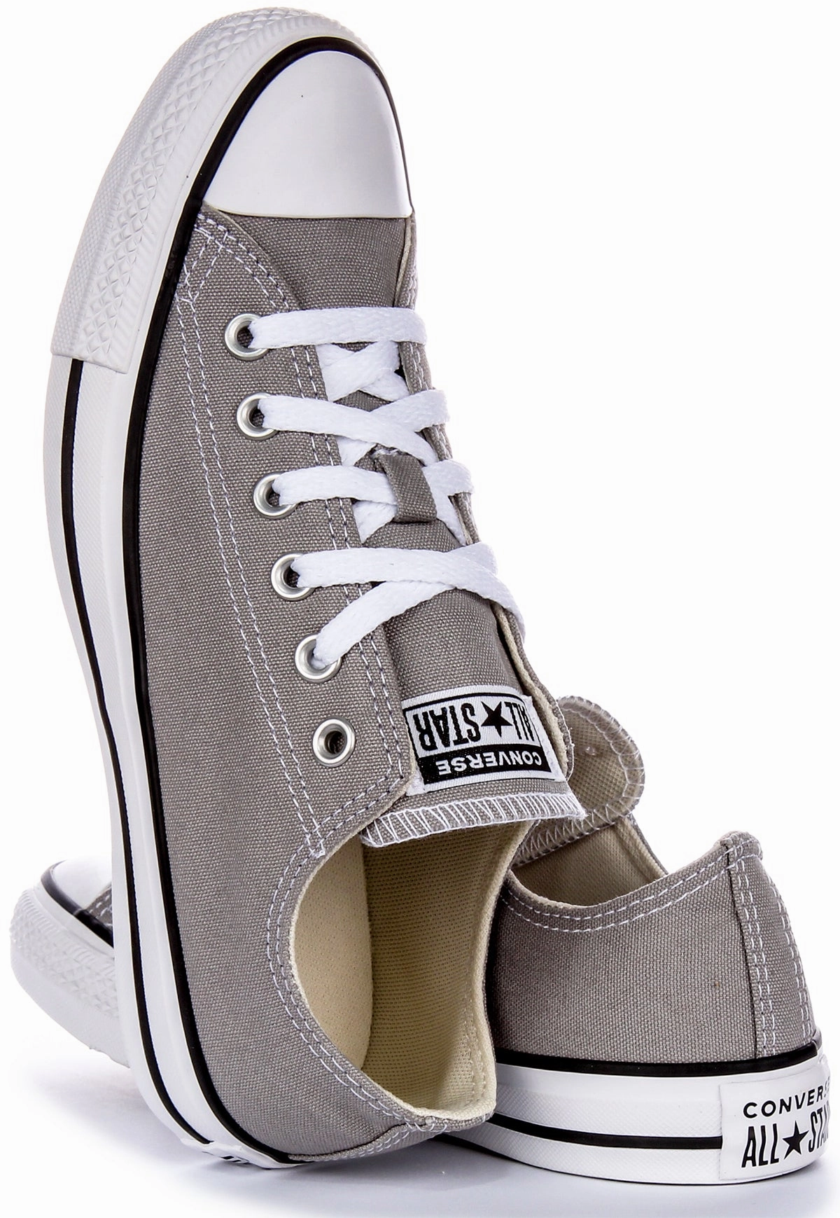 Soft Motion Step Glide Move Converse All Star Low A06565C In Grey