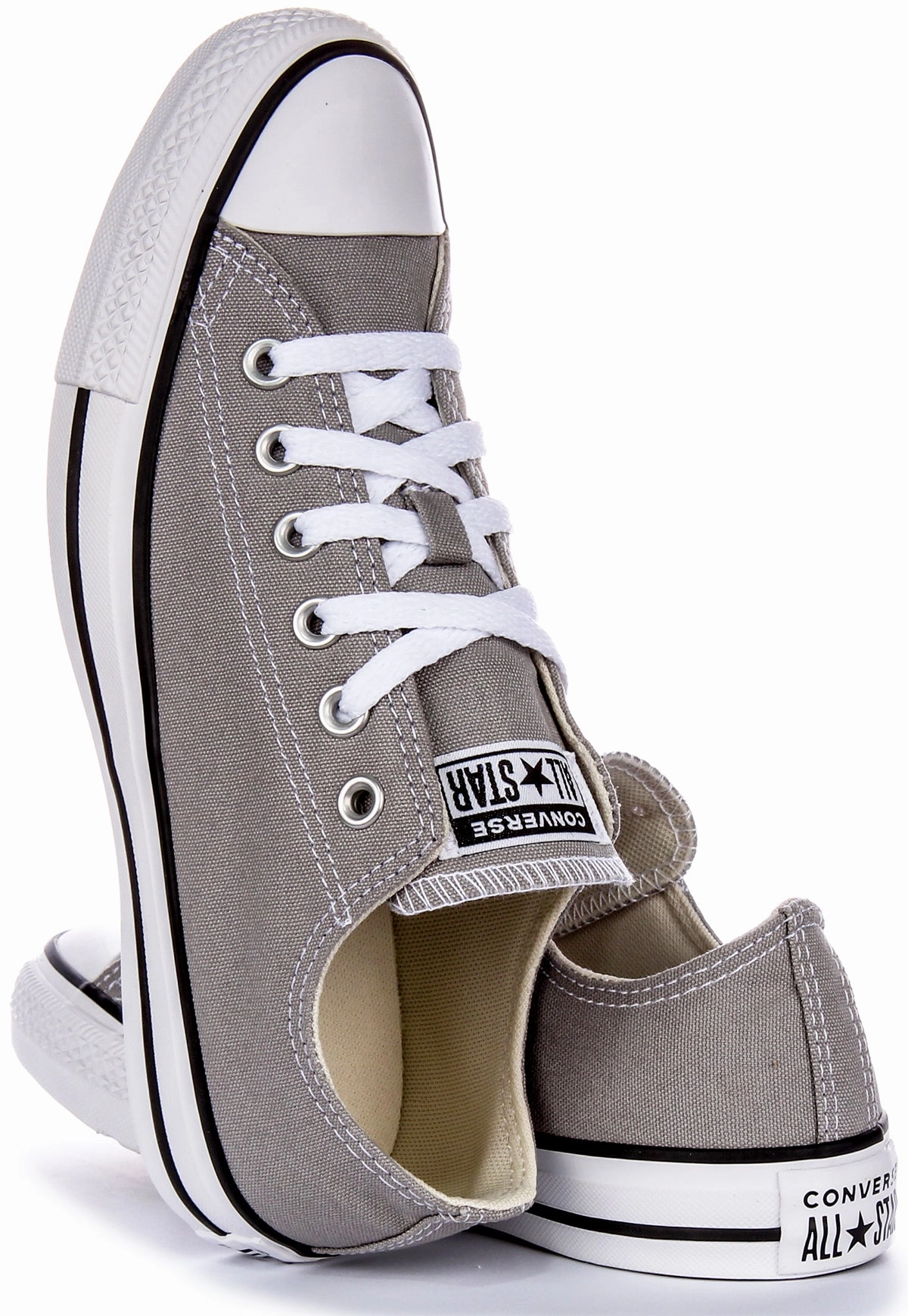 Soft Motion Step Glide Move Converse All Star Low A06565C In Grey