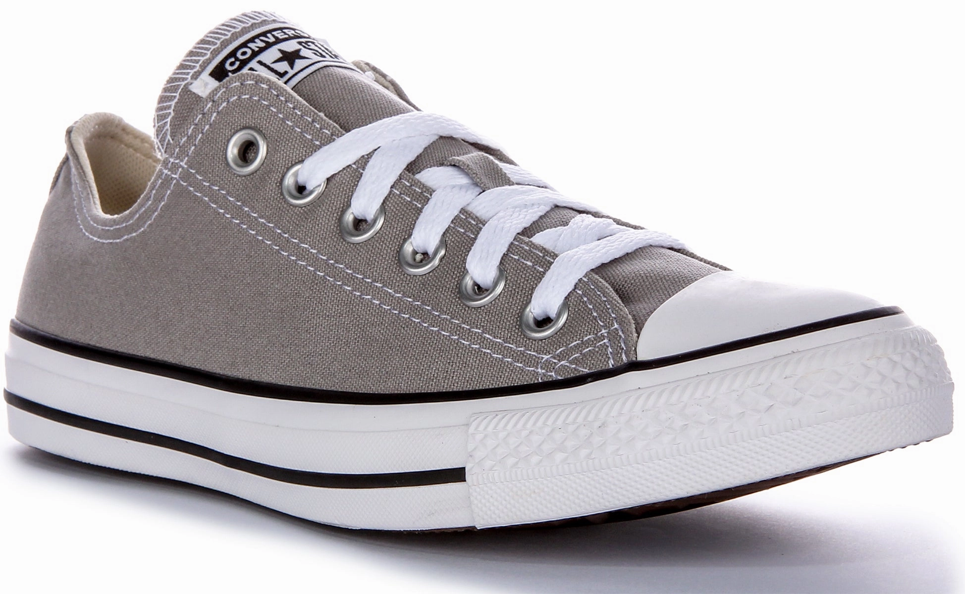 Converse All Star Low A06565C In Grey Impact zones correspond with anatomical foot structure Calorie burn