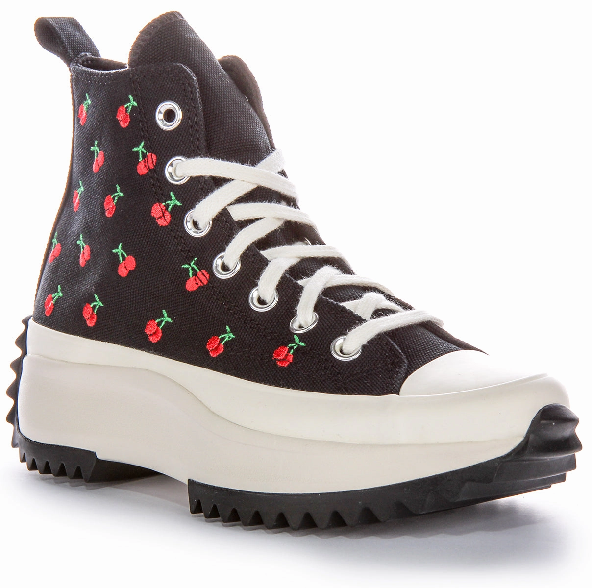 Comfort arch Converse RunStar Hike A08113C In Black Red Cherries
