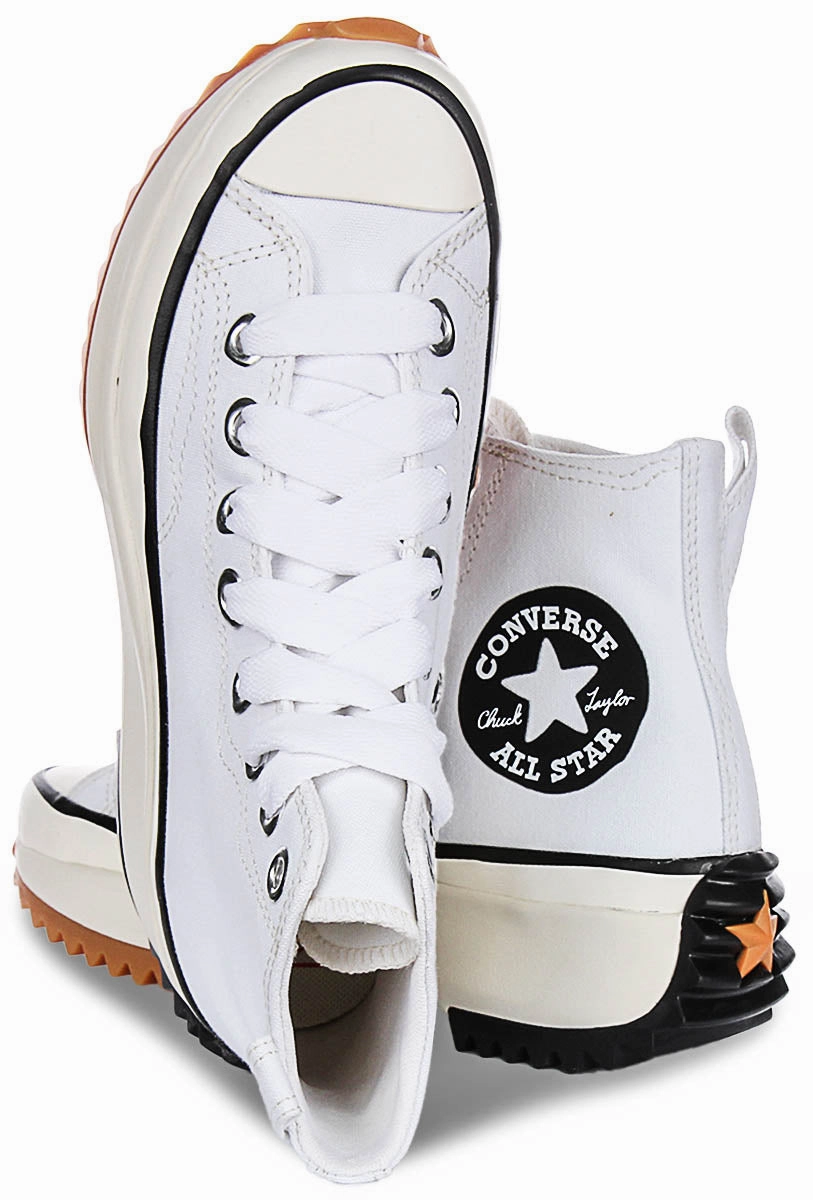 Soft Padding Layer Converse Run Star Hike Sketch A10422C In White