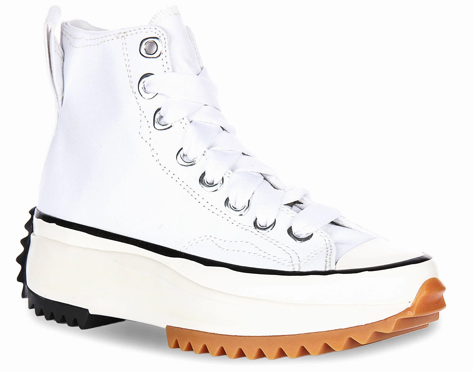 Green Leaf Storm Walk Converse Run Star Hike Sketch A10422C In White