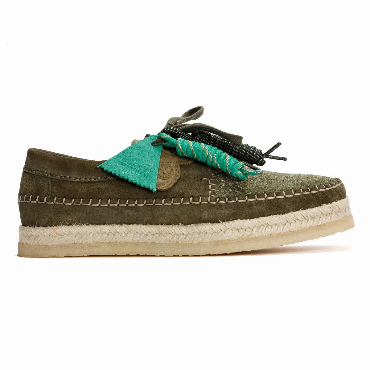 Soft Step-Out Pompeii X Clarks Originals Weaver Suede Men's Cactus Shoes