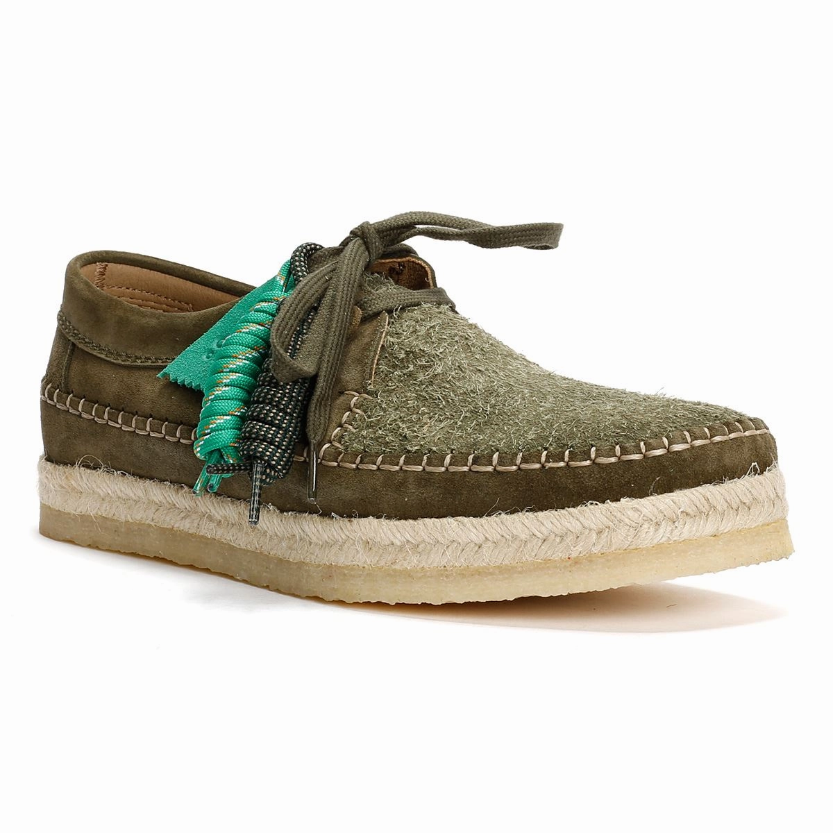 Soft Step-Out Pompeii X Clarks Originals Weaver Suede Men's Cactus Shoes