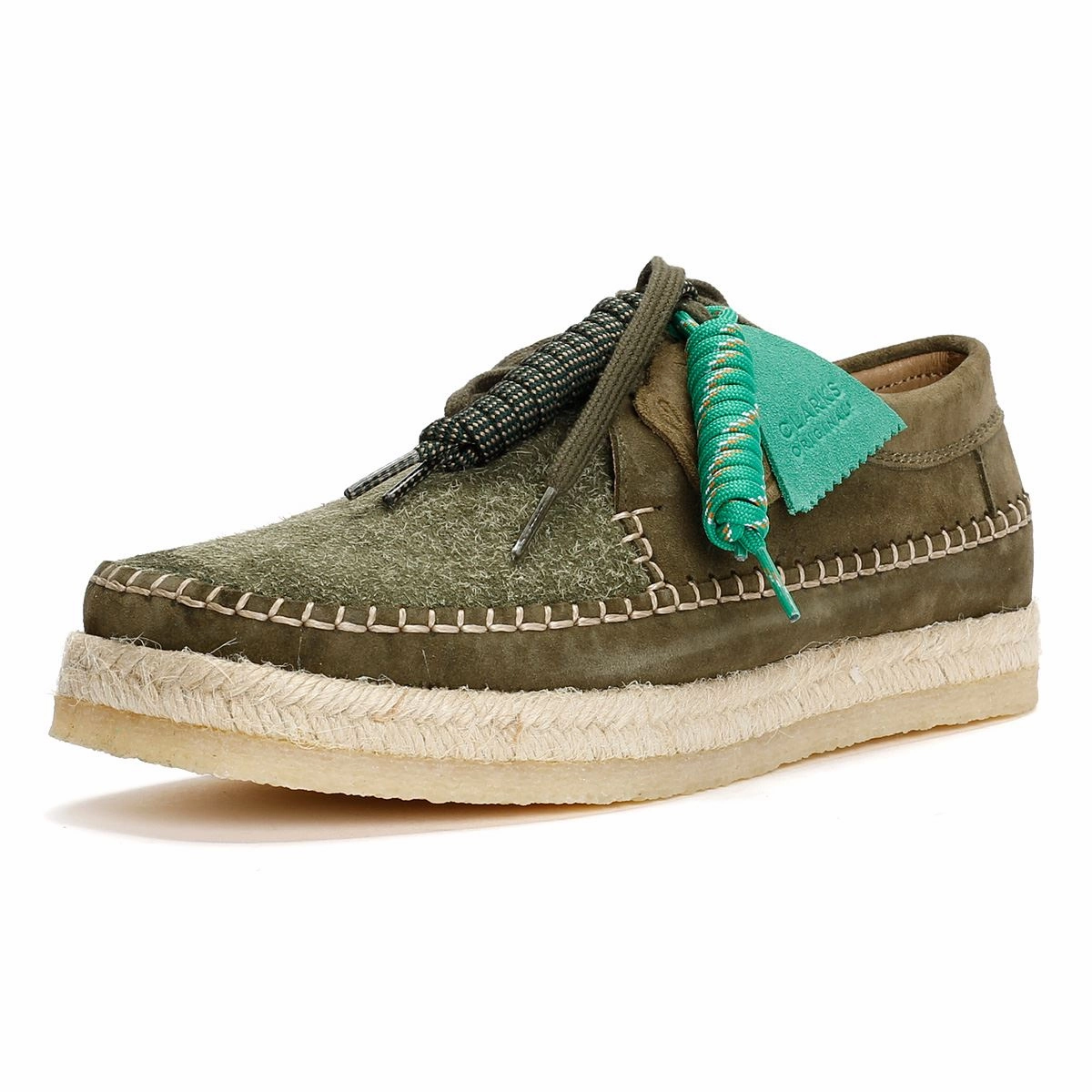 Soft Step-Out Pompeii X Clarks Originals Weaver Suede Men's Cactus Shoes