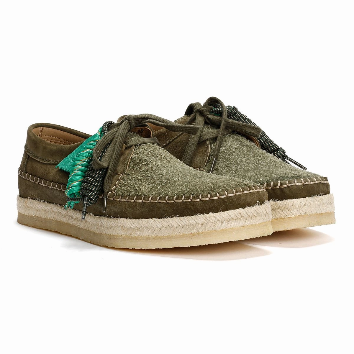 Beach Jog Pompeii X Clarks Originals Weaver Suede Men's Cactus Shoes